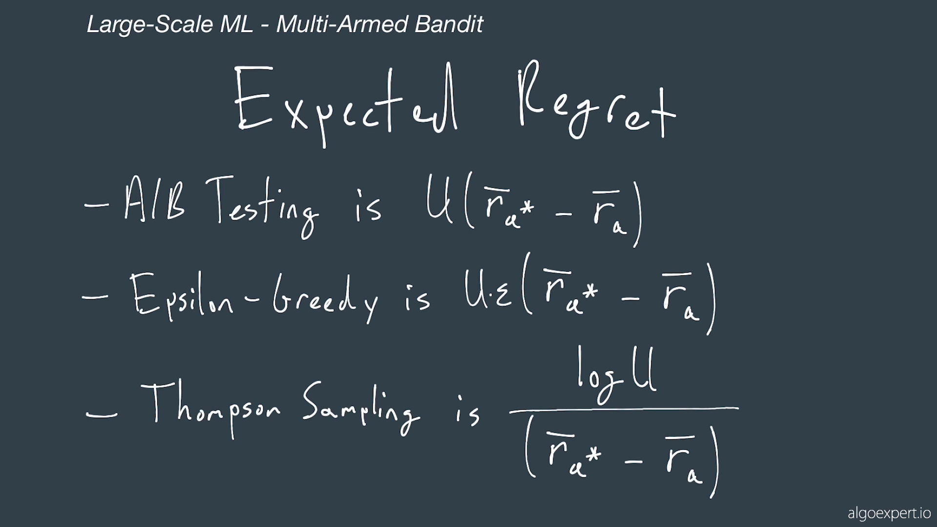 algo multiarmed bandit