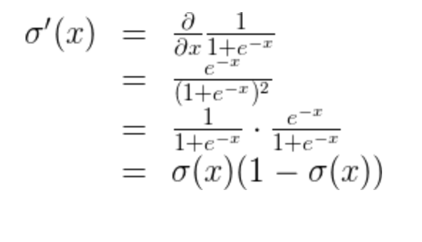Sigmoid Derivative Sigmoid Derivative